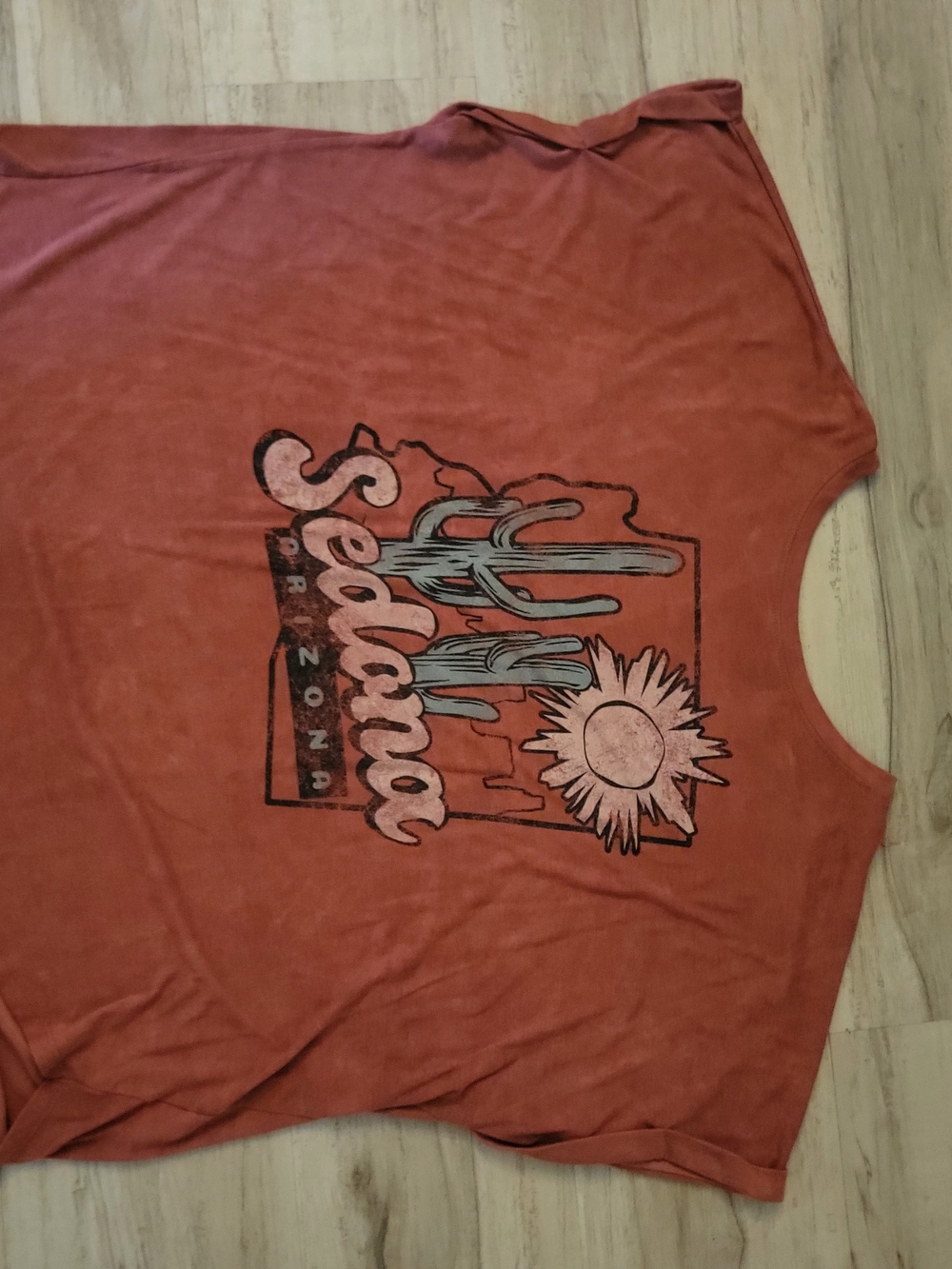 Sedona Arizona Graphic Tee - Rust